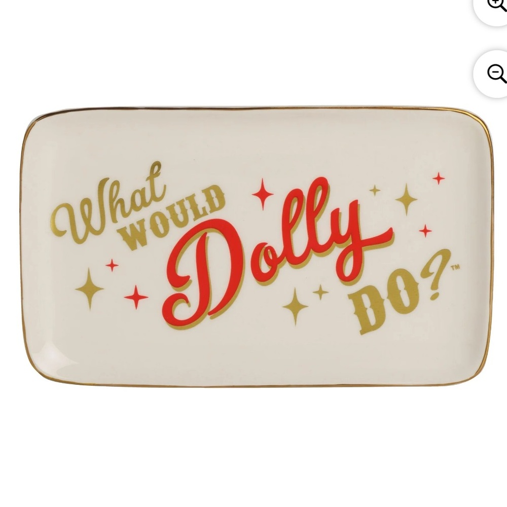DOLLY PARTON | Ceramic Trinket Tray | New In Box